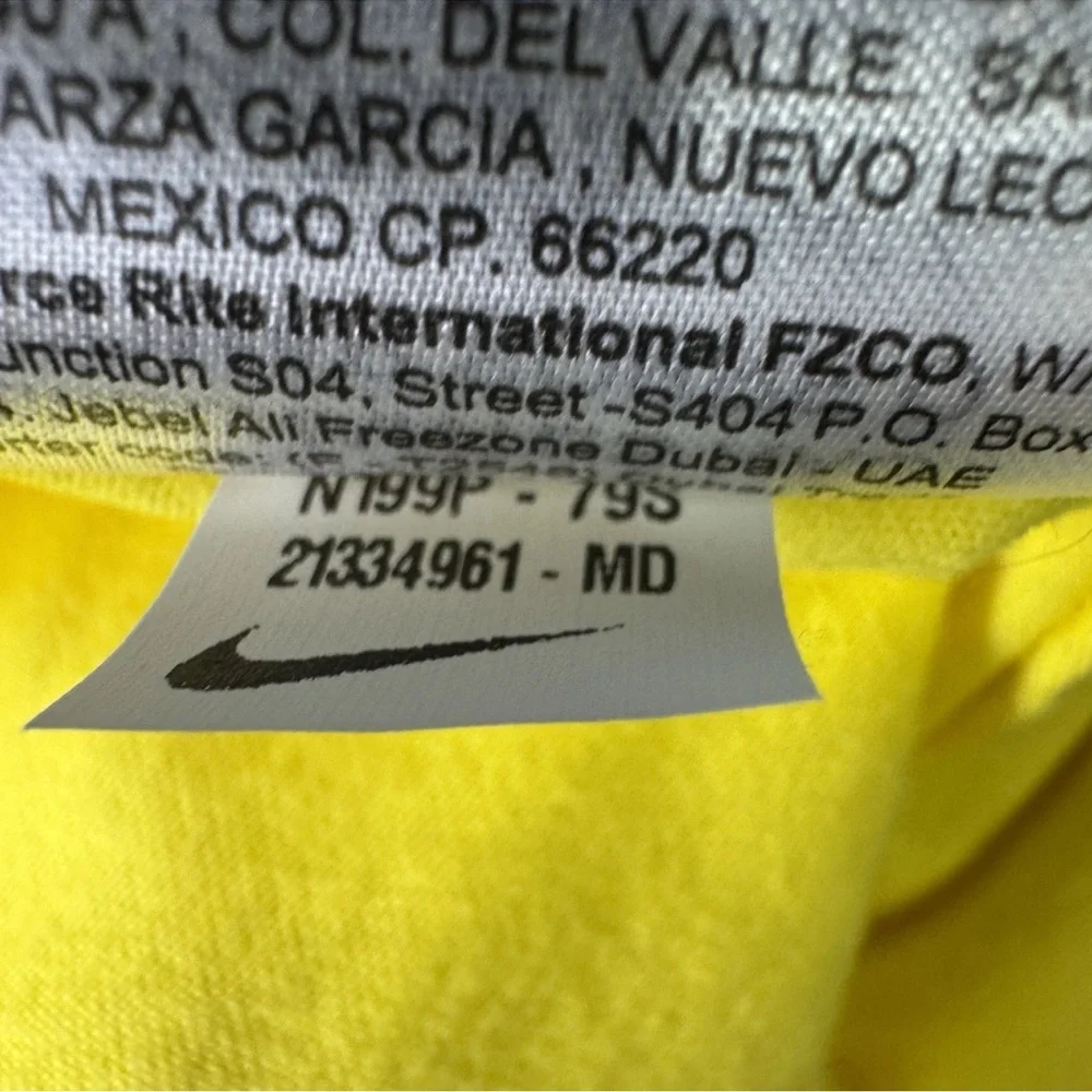 Oregon DUCKS NIKE PIT CREW 2024-2025 Limited Ed T-Shirt Yellow Men’s Size Medium - Picture 8 of 8